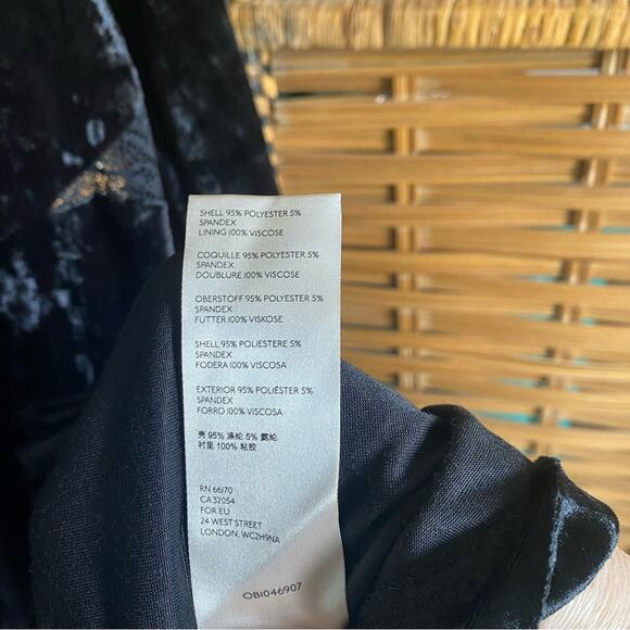 Free People Black Long Sleeve Bodycon Dress - Picture 12 of 12